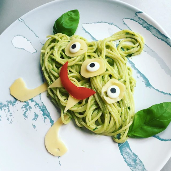 Pesto Pasta Alien Mitessenspieltmannicht Com